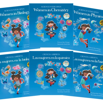 Women in Science English and Spanish Paperback Book Set