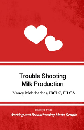 Trouble Shooting Milk Production: Excerpt from Working and Breastfeeding Made Simple: Volume 4