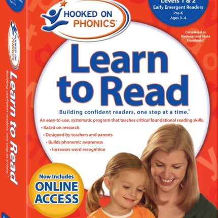 Hooked on Phonics Learn to Read - Levels 1&2