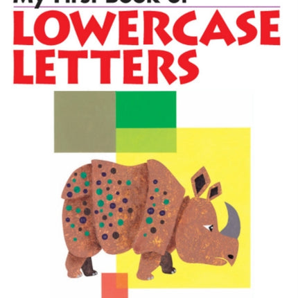 My First Book of Lowercase Letters