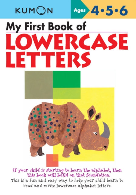 My First Book of Lowercase Letters