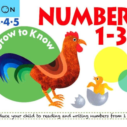 Grow to Know: Numbers 1-30 ( Ages 3 4 5)