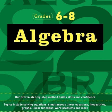 Algebra Workbook Grades 6-8