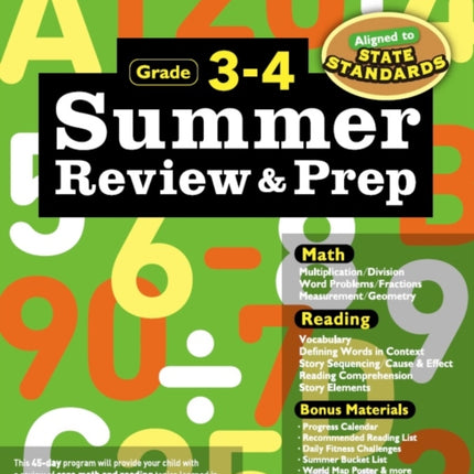 Summer Review & Prep: 3-4