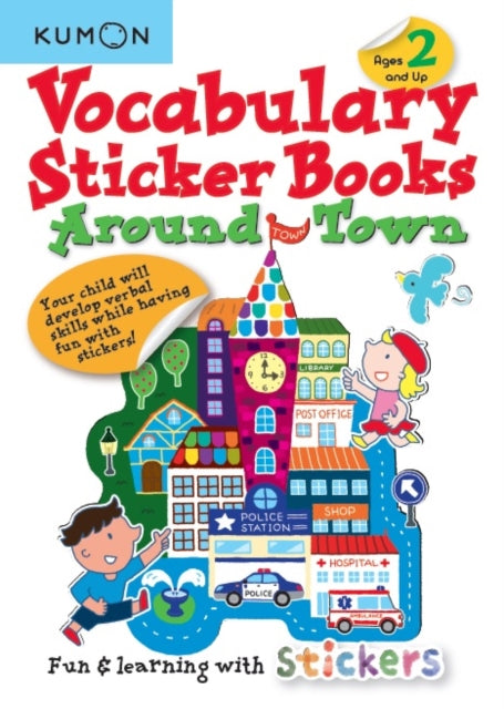 Vocabulary Sticker Books: Around Town