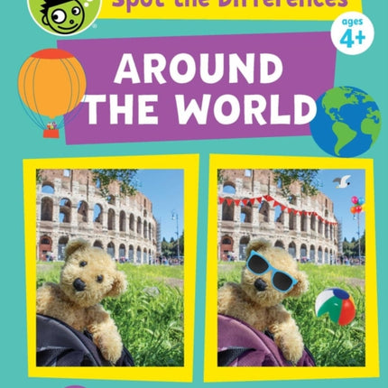 Spot The Differences: Around The World: 50 Totally Engaging Puzzles