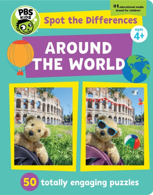 Spot The Differences: Around The World: 50 Totally Engaging Puzzles