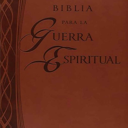 RVR 1960 Biblia para la guerra espiritual - Imitación piel marrón con índice / S piritual Warfare Bible, Brown Imitation Leather with Index