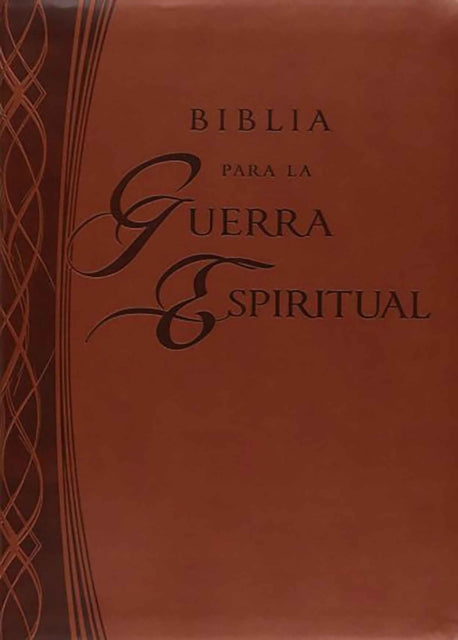 RVR 1960 Biblia para la guerra espiritual - Imitación piel marrón con índice / S piritual Warfare Bible, Brown Imitation Leather with Index