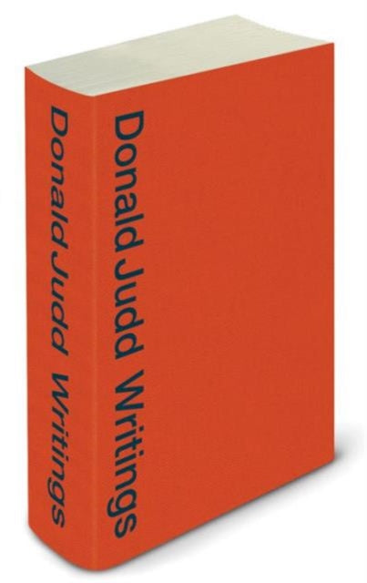 Donald Judd Writings