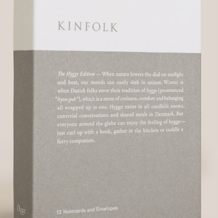 Kinfolk Notecards - The Hygge Edition