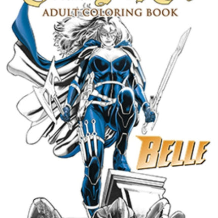 Grimm Fairy Tales Adult Coloring Book: BELLE