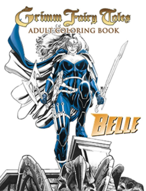 Grimm Fairy Tales Adult Coloring Book: BELLE
