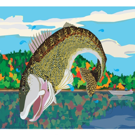 Autumn Fishing Art Print 11 X 14