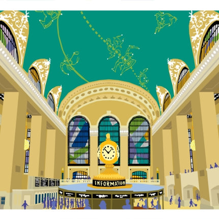 New York City Grand Central Station Art Print 11x14