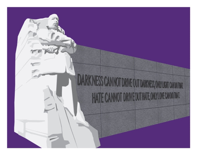 Martin Luther King, Jr. Memorial Washington, DC Art Print 11x14