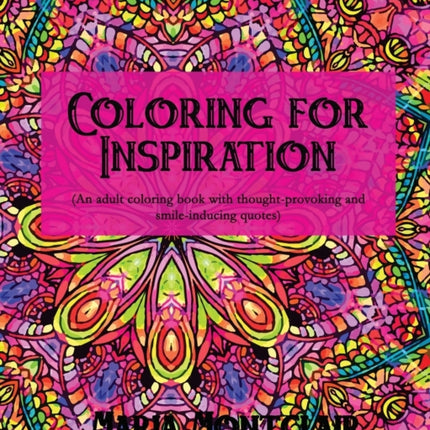 Coloring for Inspiration