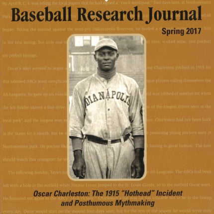 Baseball Research Journal (BRJ), Volume 46 #1