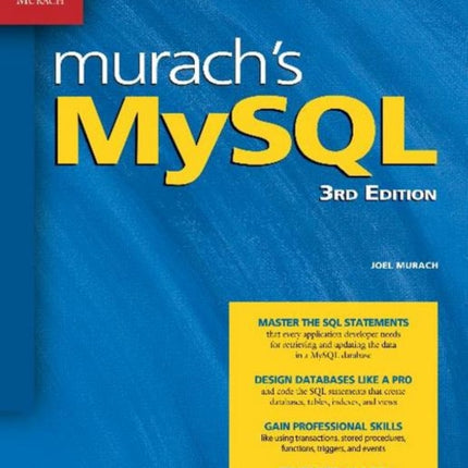 Murach's MySQL, 3rd Edition