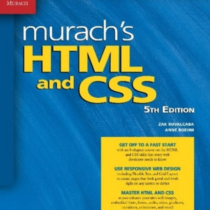 Murach's HTML and CSS (5th Edition)