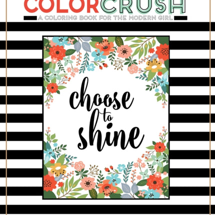 Color Crush: An Adult Coloring Book, Premium Edition