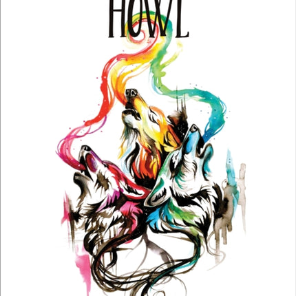 Howl: Stress Relieving Adult Coloring Book, Master Collection