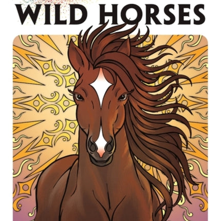 Creative Escapes Coloring Book: Wild Horses