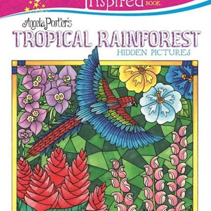 Forever Inspired Coloring Book: Angela Porter's Designer Doodles Hidden Pictures