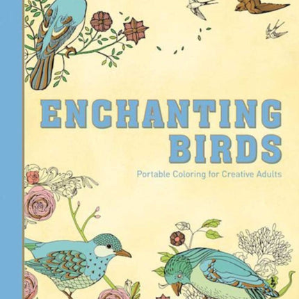 Enchanting Birds: Portable Coloring for Creative Adults