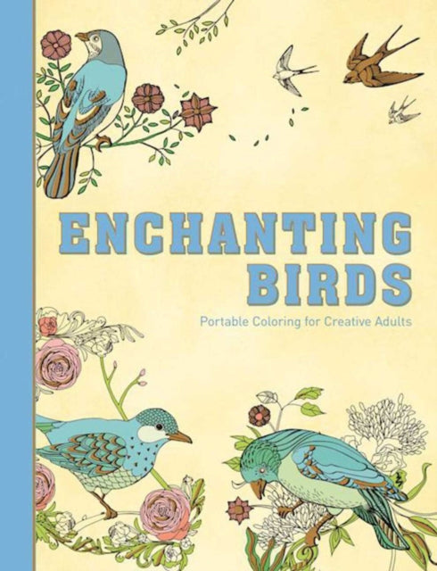 Enchanting Birds: Portable Coloring for Creative Adults