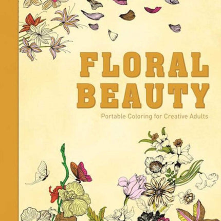 Floral Beauty: Portable Coloring for Creative Adults