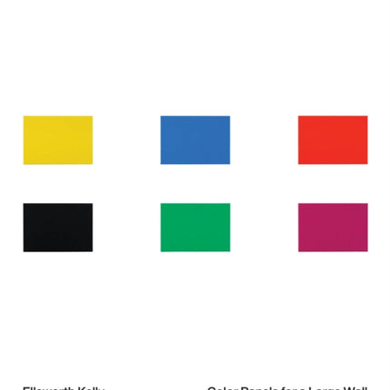 Ellsworth Kelly: Color Panels for a Large Wall