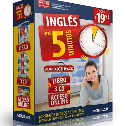 Inglés en 100 días - Inglés en 5 minutos: Aprende inglés a tu ritmo cada lección sólo toma 5 minutos / English in 5 Minutes: Aprende Ingles a tu ritmo cada leccion solo toma 5 minutos