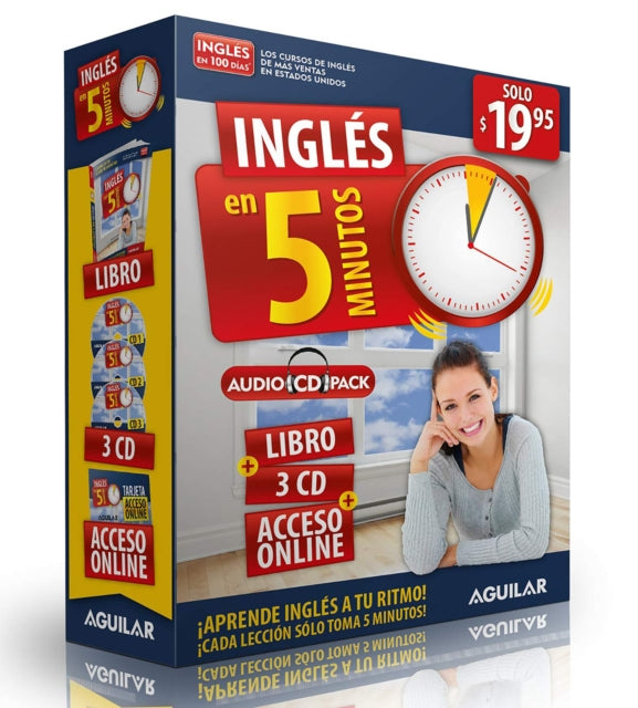 Inglés en 100 días - Inglés en 5 minutos: Aprende inglés a tu ritmo cada lección sólo toma 5 minutos / English in 5 Minutes: Aprende Ingles a tu ritmo cada leccion solo toma 5 minutos