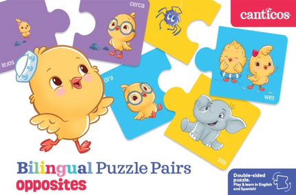 Canticos Bilingual Puzzle Pairs Opposites