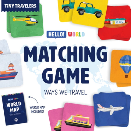 Tiny Travelers Matching Game Ways We Travel