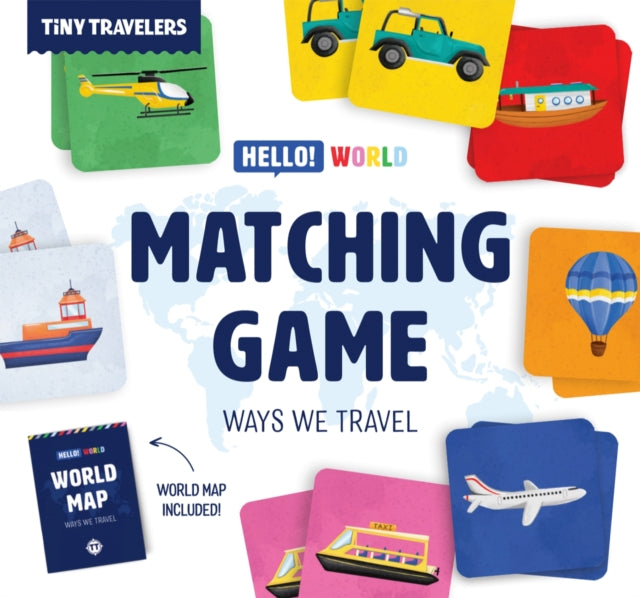 Tiny Travelers Matching Game Ways We Travel