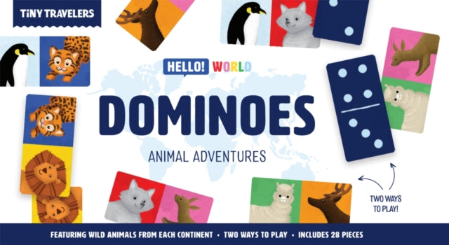 Tiny Travelers Dominoes Animal Adventures