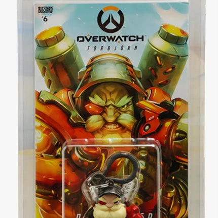 Overwatch Torbjorn Comic Book and Backpack Hanger