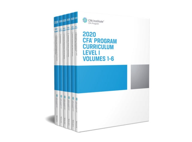 CFA Program Curriculum 2020 Level I Volumes 16 Box Set