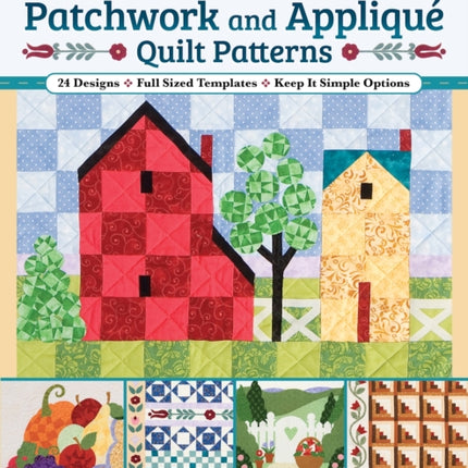Classic & Colorful Patchwork and Appliqué Quilt