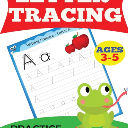 Letter Tracing Practice Workbook