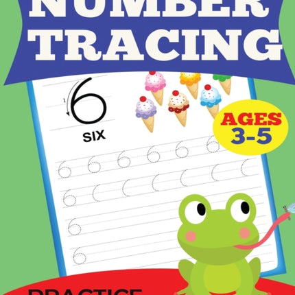 Number Tracing Practice Workbook