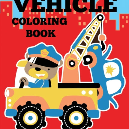 Vehicle Coloring Book