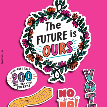 The Future Is Ours: Feminist Stickers to Express Yourself