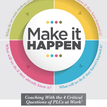 Make It Happen: Coaching with the Four Critical Questions of Plcs at Work(r) (Professional Learning Community Strategies for Instructional Coaches)