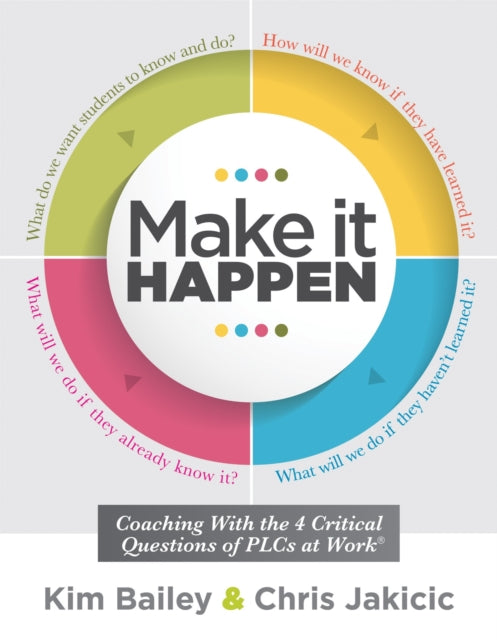 Make It Happen: Coaching with the Four Critical Questions of Plcs at Work(r) (Professional Learning Community Strategies for Instructional Coaches)