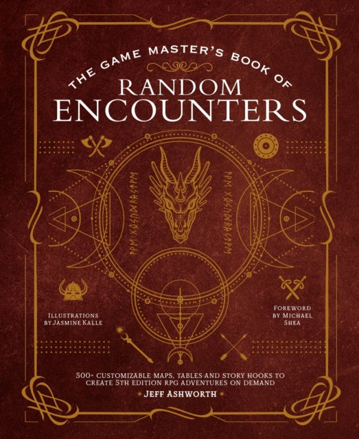 The Game Master's Book of Random Encounters: 500+ customizable maps, tables and story hooks to create 5th edition adventures on demand