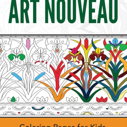 Art Nouveau: Coloring Pages for Kids and Kids at