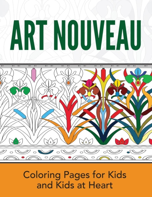 Art Nouveau: Coloring Pages for Kids and Kids at